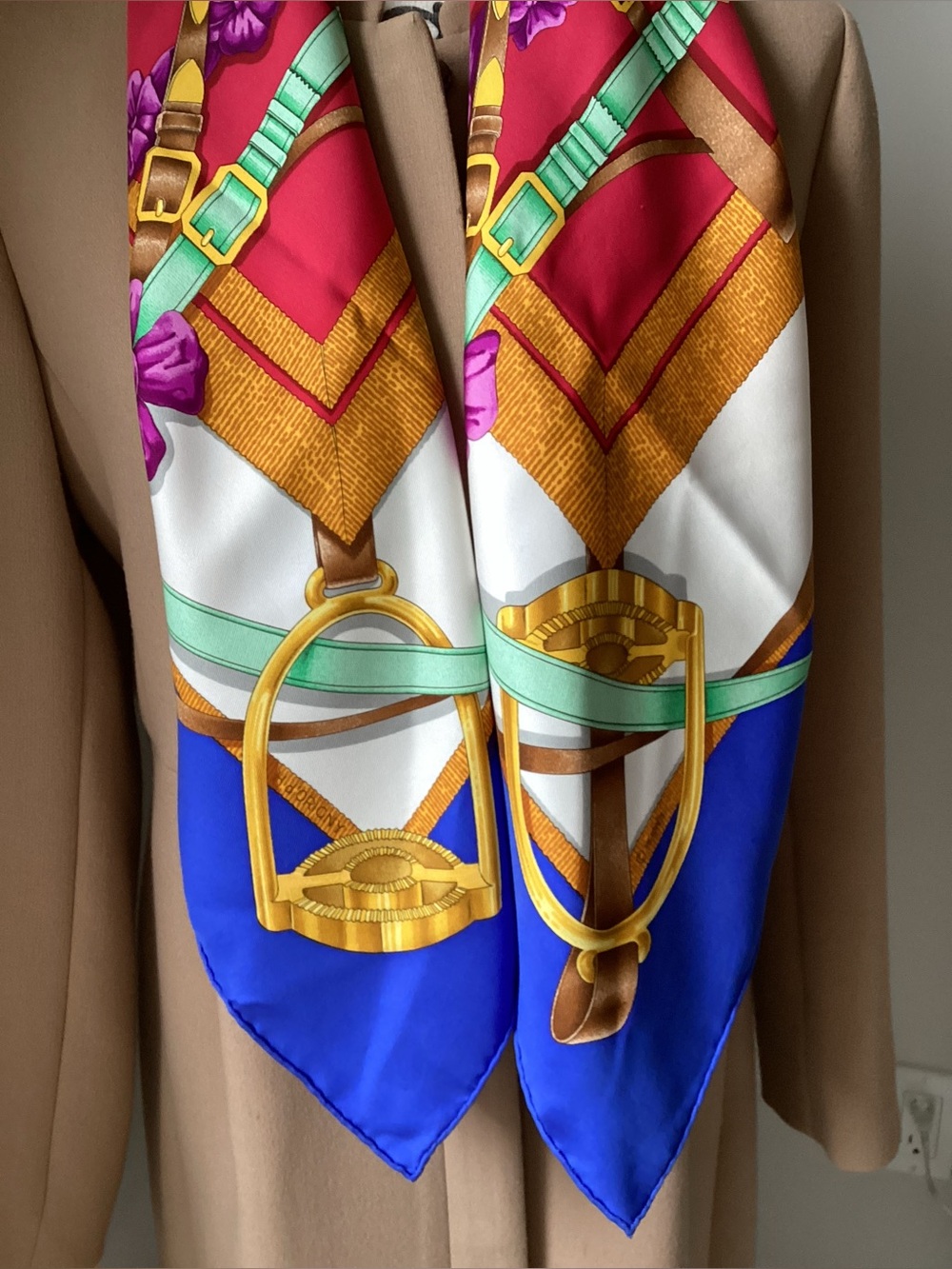 Hermes’ silk 90 scarf